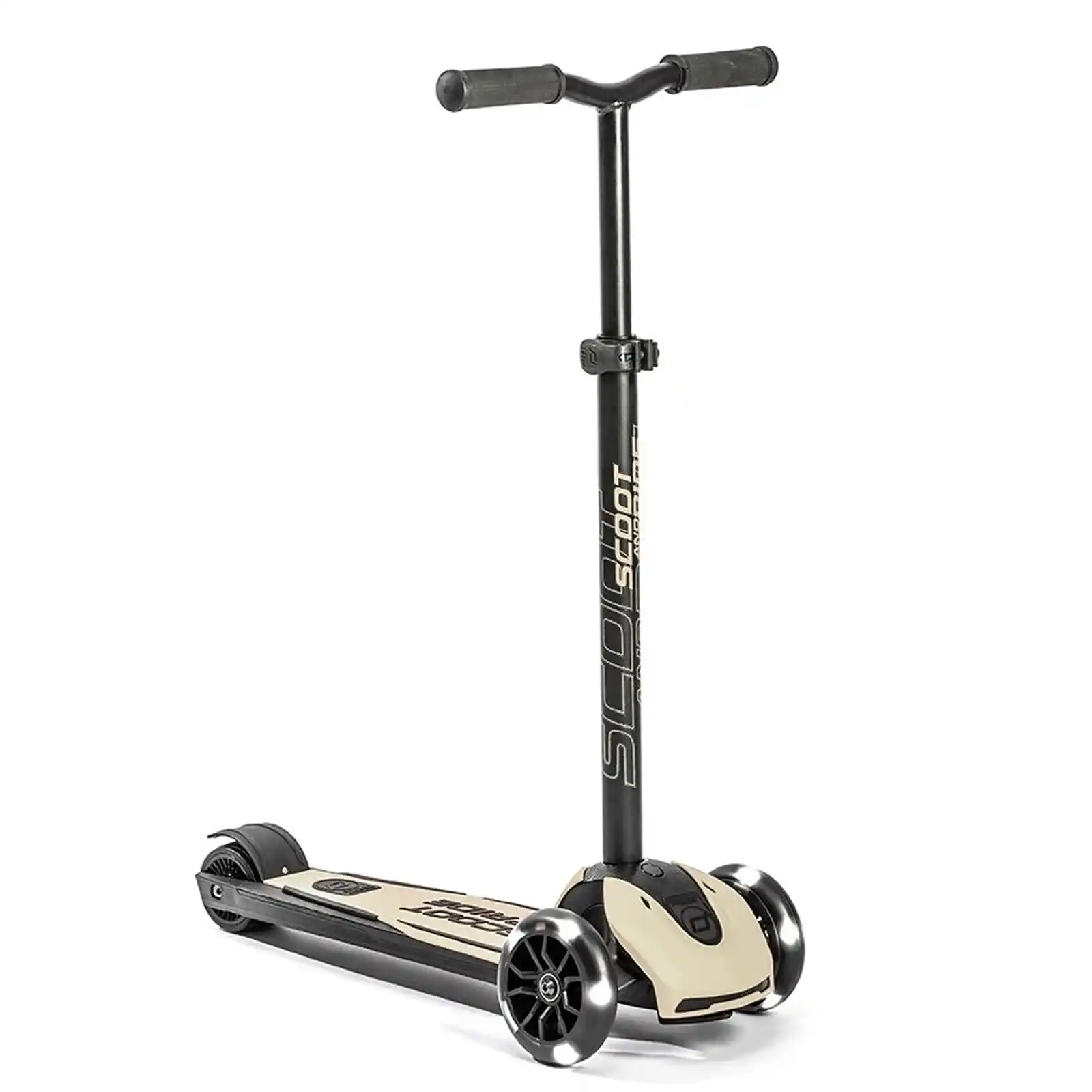 Jucării și Jocuri pentru copii - Trotinete copii, pliabila, reglabila, roti lumini, 5 ani+, Scoot Ride, HighwayKick 5 Led Ash