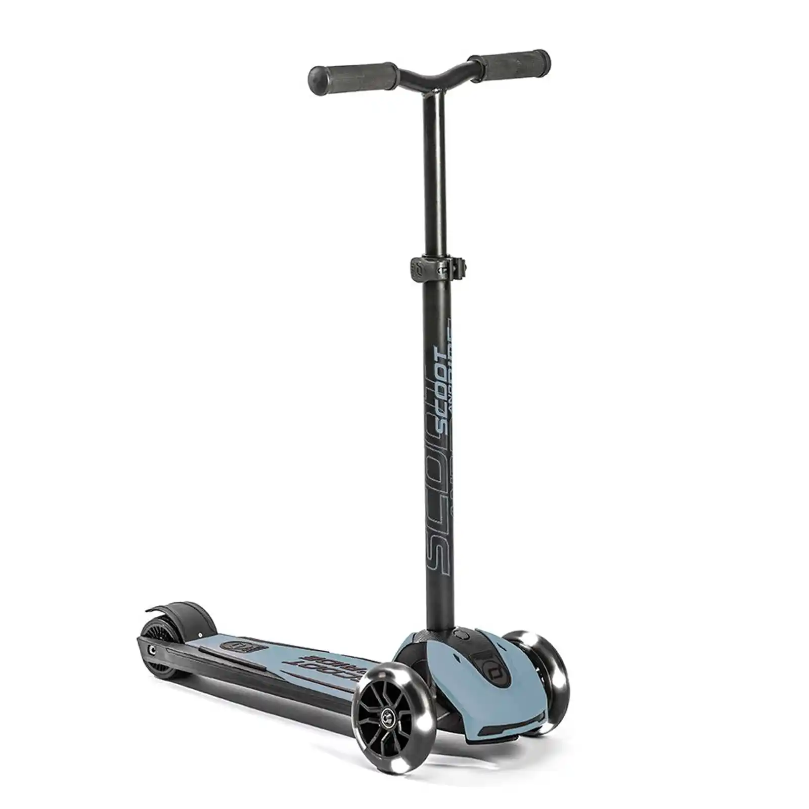Jucării și Jocuri pentru copii - Trotinete copii, pliabila, reglabila, roti lumini, 5 ani+, Scoot Ride, HighwayKick 5 Led Steel