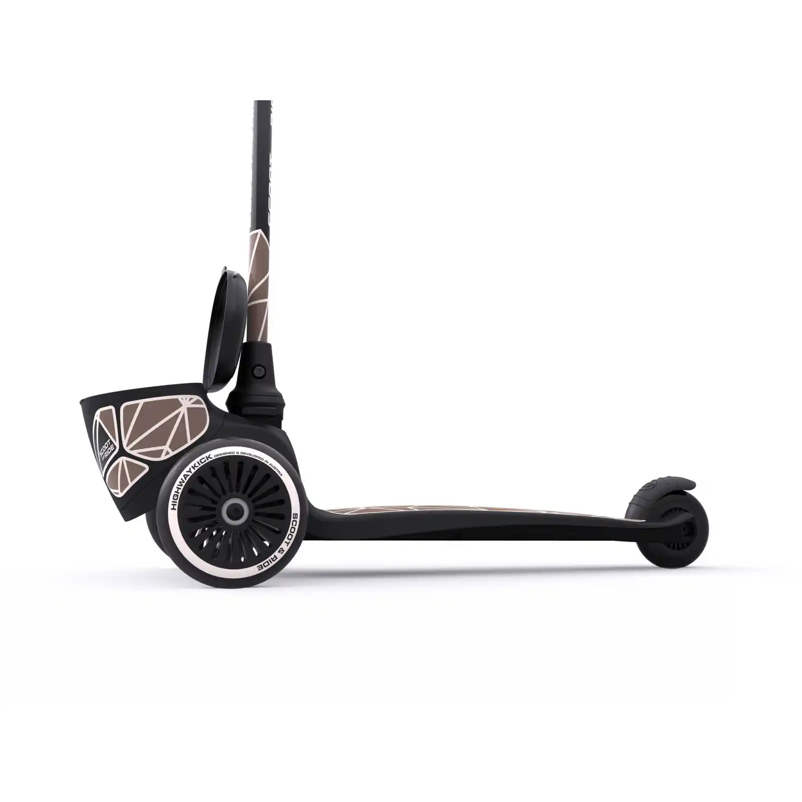 Trotinete copii 2 ani+, pliabila, Scoot Ride, HighwayKick 2 Lifestyle Brown Line [9]