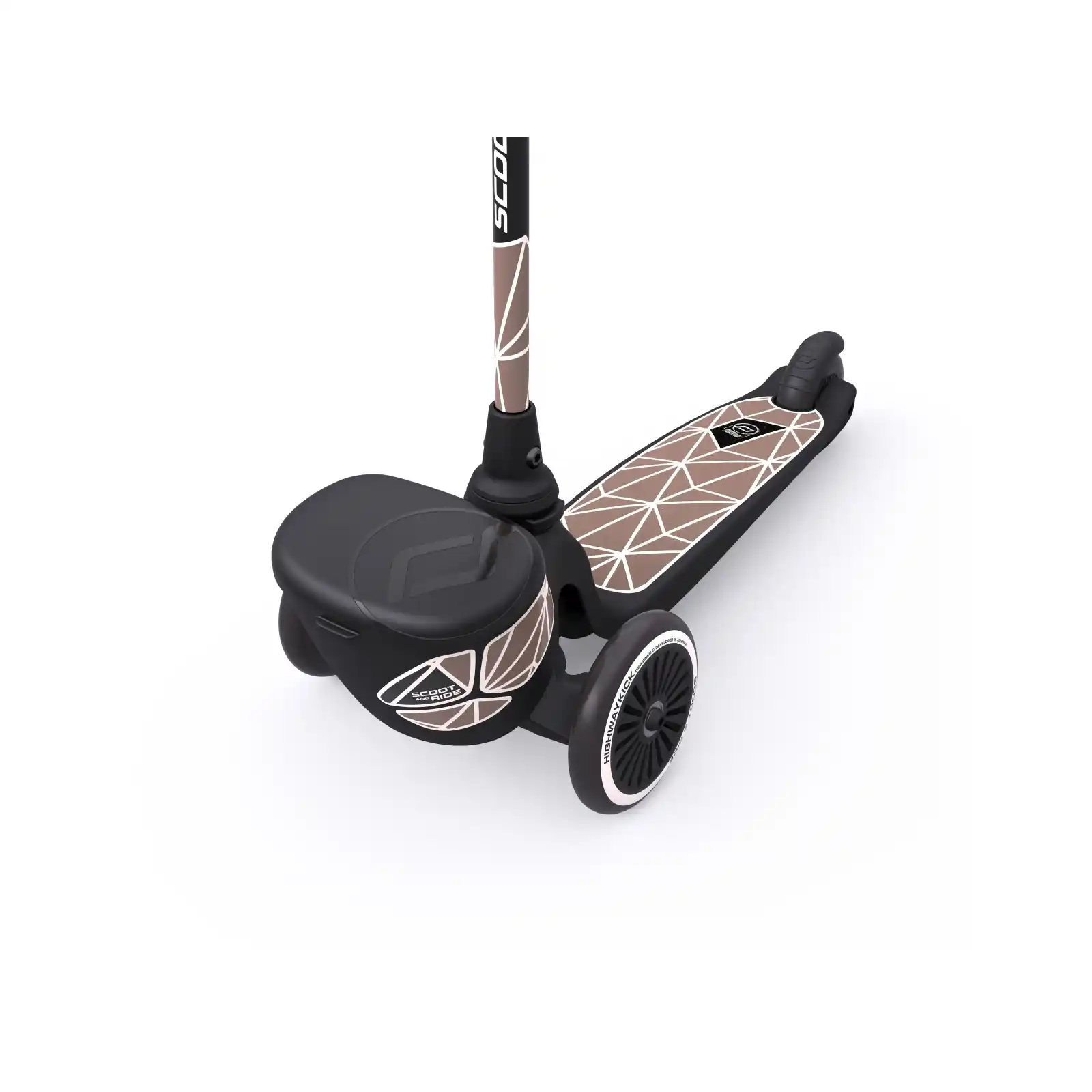 Trotinete copii 2 ani+, pliabila, Scoot Ride, HighwayKick 2 Lifestyle Brown Line [5]