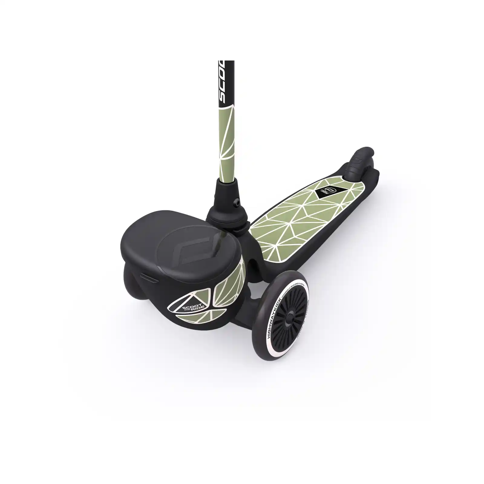 Trotinete copii 2 ani+, pliabila, Scoot Ride, HighwayKick 2 Lifestyle Green Line [5]