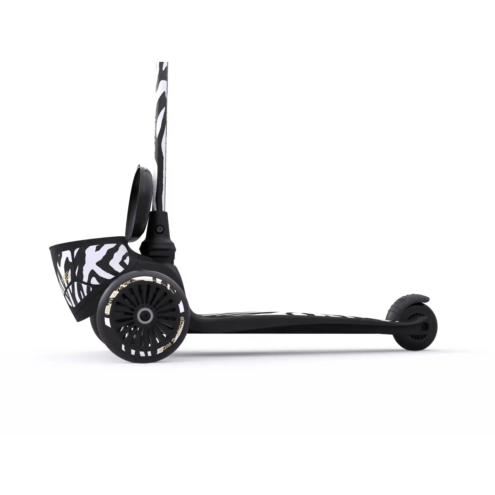 Trotinete copii 2 ani+, pliabila, Scoot Ride, HighwayKick 2 Lifestyle Zebra [5]