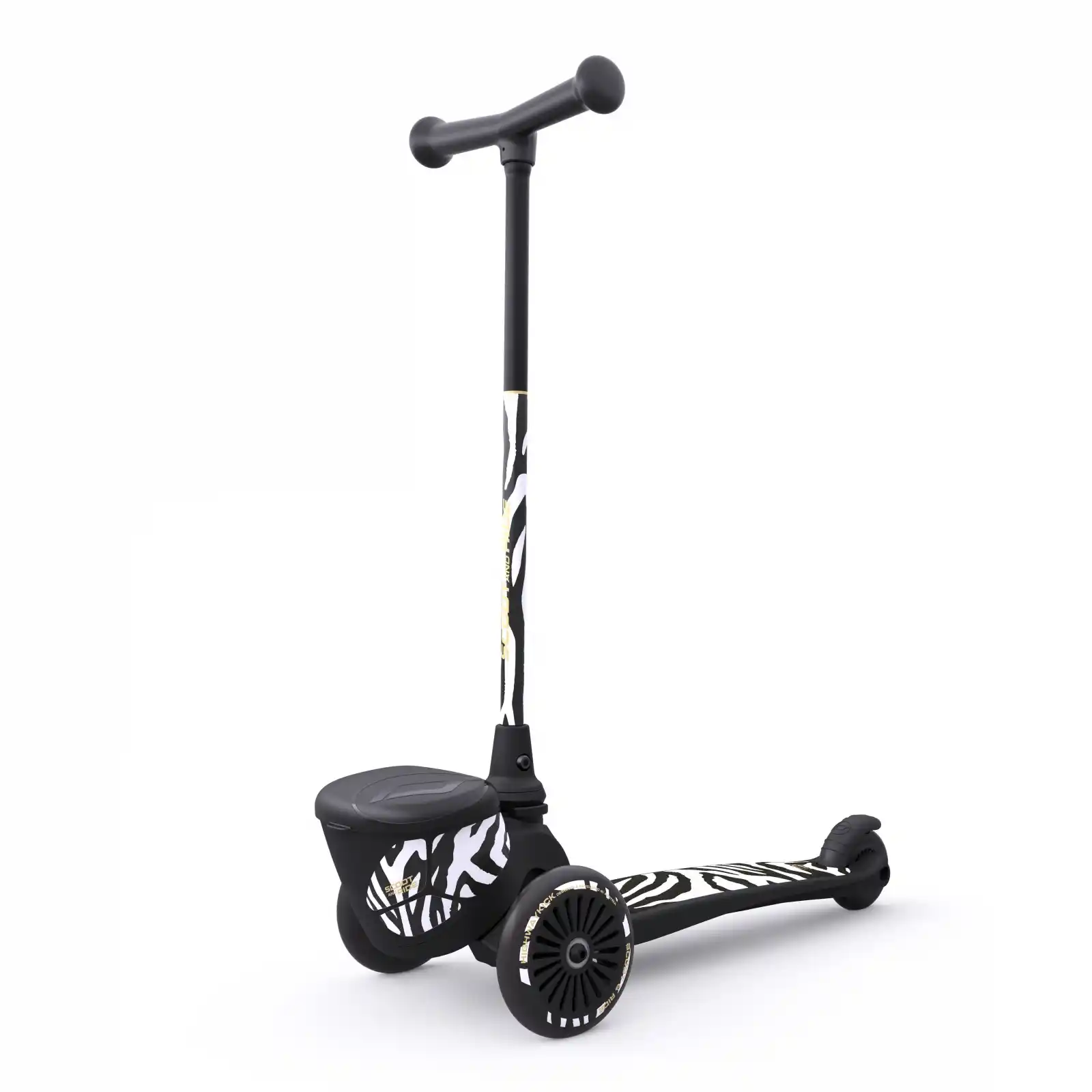 Jucării și Jocuri pentru copii - Trotinete copii 2 ani+, pliabila, Scoot Ride, HighwayKick 2 Lifestyle Zebra