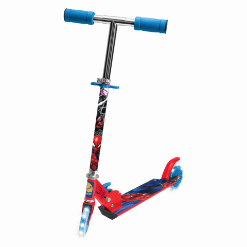 Trotineta cu 2 roti luminoase spiderman [1]