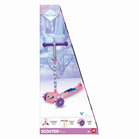 Trotineta cu 3 roti luminoase frozen  [4]