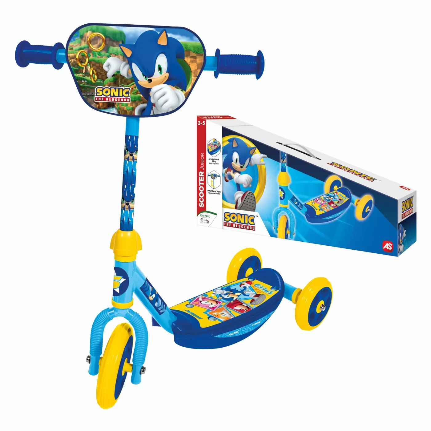 Trotineta cu 3 roti sonic, varsta de la 2 ani la 5 ani [3]