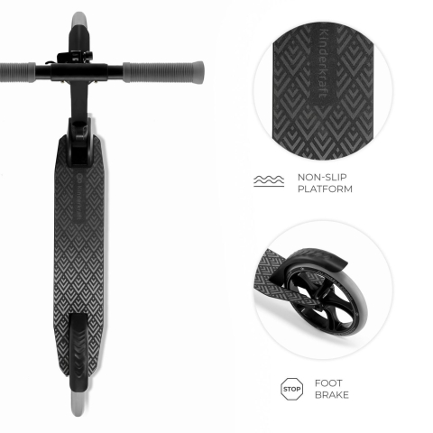 Trotineta kinderkraft freely, black [3]