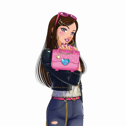 Trusa de machiaj lovely make up crazy chic copii varsta 6 ani - 12 ani [2]