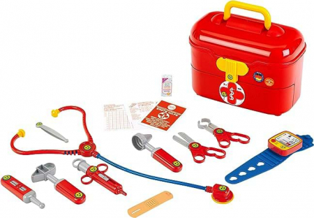 Set de joaca Doctor - Trusa dubla de doctor, jucarie de rol copii, Klein