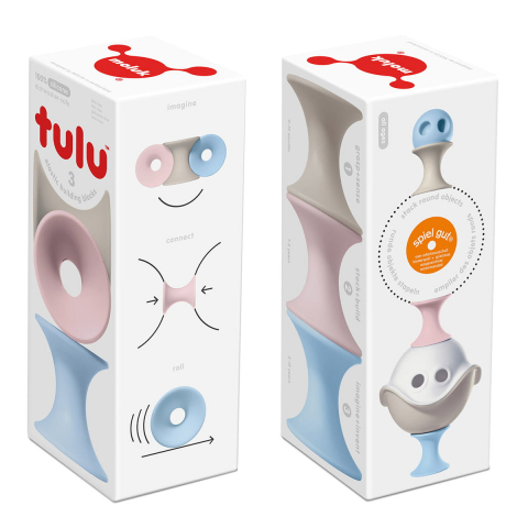Tulu, set 3 jucarii senzoriale openended, nordic colors, 0-5 ani [4]