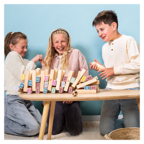 Turn Jenga gigant cu numere, copii varsta 5+ ani [2]