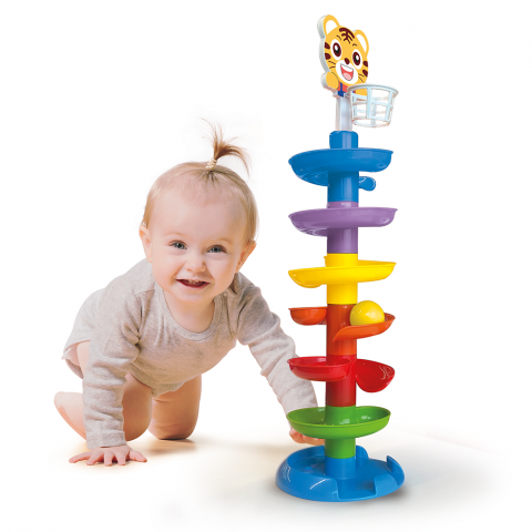 Jucării și Jocuri pentru copii - Turnuletul meu cu bila (63 cm)