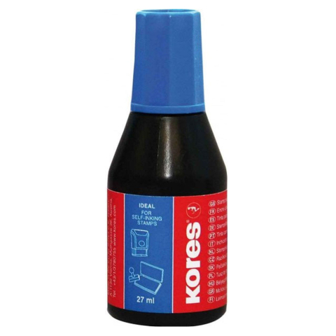 Tus stampila albastru 28 ml kores