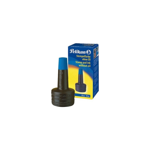 Art & Craft si Artizanat - Tus stampila Pelikan, neuleios, albastru, 28ml, cu picurator
