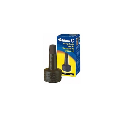 Art & Craft si Artizanat - Tus stampila Pelikan, neuleios, negru, 28ml, cu picurator