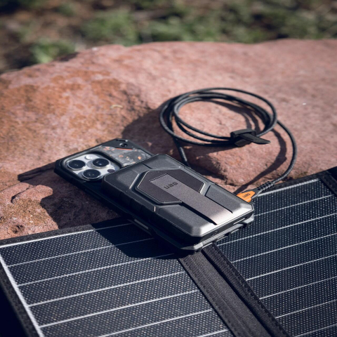 UAG Acumulator extern Rugged 10.000mAh, Magnetic, Wireless, 20W, cu stand, Black Titanium [7]