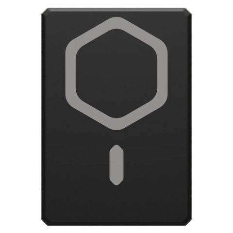 UAG Acumulator extern Slim Magnetic 5.000mAh, 20W, cablu Type-C, Wireless, cu stand,Titanium [8]