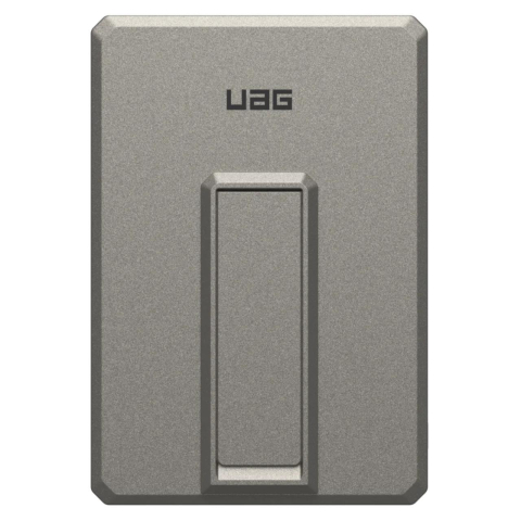 UAG Acumulator extern Slim Magnetic 5.000mAh, 20W, cablu Type-C, Wireless, cu stand,Titanium [7]