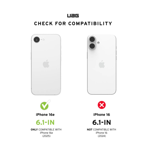 UAG Folie Sticla Glass Shield iPhone 17e / iPhone 16e Clear [3]