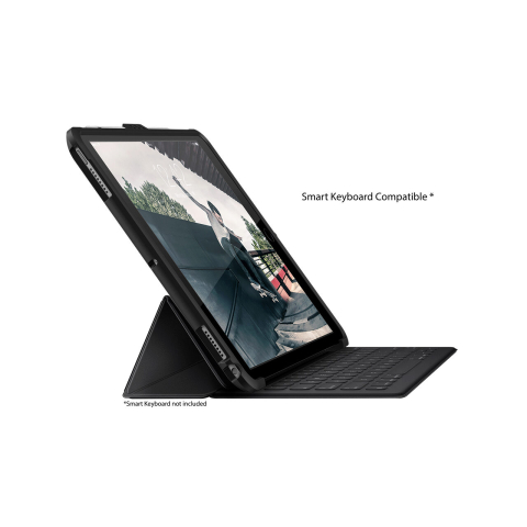 UAG Husa Book Metropolis Series iPad 10.2 inch(7th, 8th Gen, 9th Gen) Black (military drop tested, stand) [9]