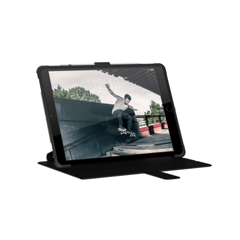 UAG Husa Book Metropolis Series iPad 10.2 inch(7th, 8th Gen, 9th Gen) Black (military drop tested, stand) [2]