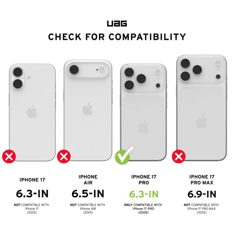 UAG Husa Civilian LT MagSafe iPhone 17 Pro Black [14]