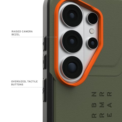 UAG Husa Civilian Magnetic Samsung Galaxy S26 Ultra Olive Drab / Orange [2]