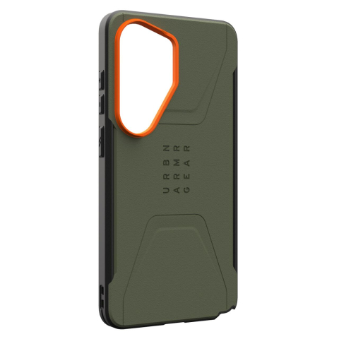 UAG Husa Civilian Magnetic Samsung Galaxy S26 Ultra Olive Drab / Orange [13]