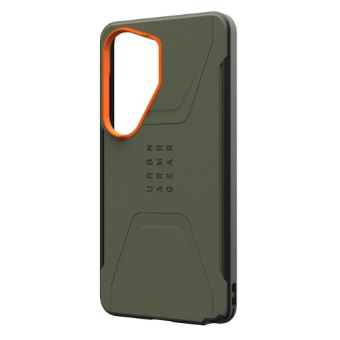 UAG Husa Civilian Magnetic Samsung Galaxy S26 Ultra Olive Drab / Orange [12]