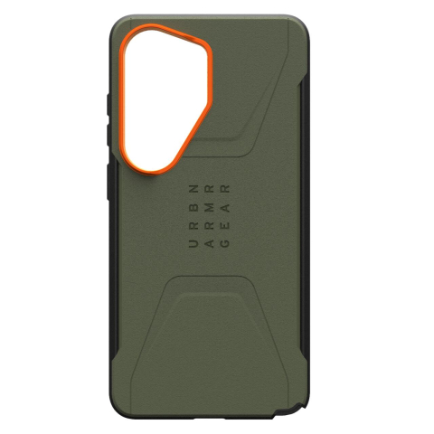 UAG Husa Civilian Magnetic Samsung Galaxy S26 Ultra Olive Drab / Orange [11]