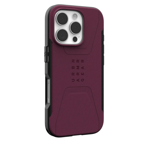 UAG Husa Civilian Magsafe iPhone 16 Pro Bordeaux [1]