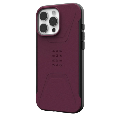 Laptop, Tablete & Telefoane - UAG Husa Civilian Magsafe iPhone 16 Pro Max Bordeaux