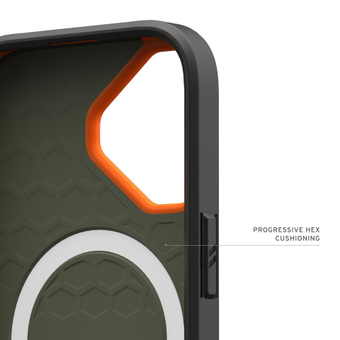 UAG Husa Civilian Magsafe iPhone 17 Olive/Orange [13]