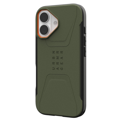 UAG Husa Civilian Magsafe iPhone 17 Olive/Orange [7]