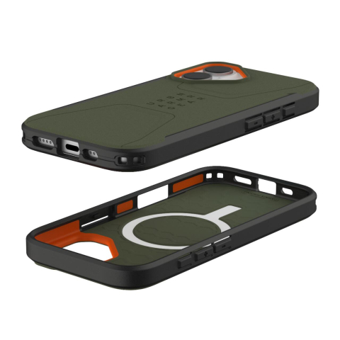UAG Husa Civilian Magsafe iPhone 17 Olive/Orange [5]