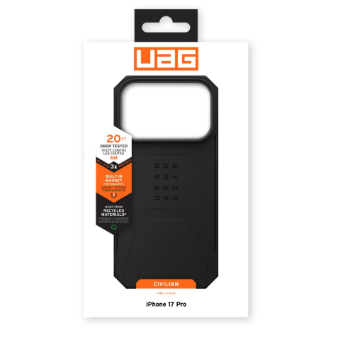 UAG Husa Civilian Magsafe iPhone 17 Pro Black [3]
