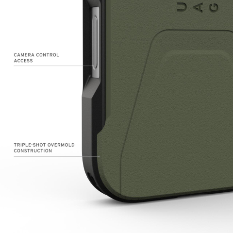 UAG Husa Civilian Magsafe iPhone 17 Pro Max Olive/Orange [14]