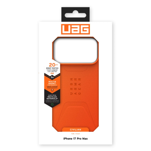 UAG Husa Civilian Magsafe iPhone 17 Pro Max Orange [15]