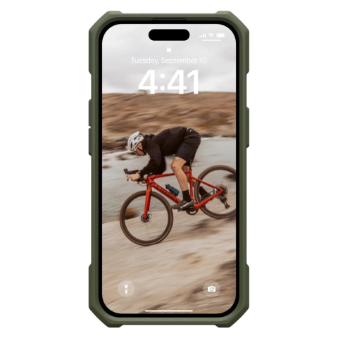 UAG Husa Essential Armor Magsafe iPhone 15 Plus Olive Drab [6]