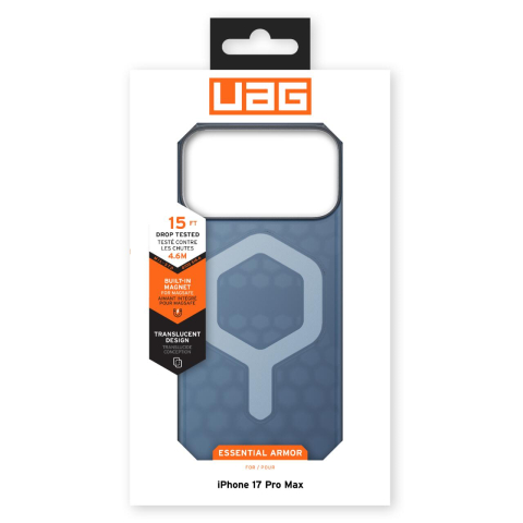 UAG Husa Essential Armor Magsafe iPhone 17 Pro Max Cloud Blue [13]