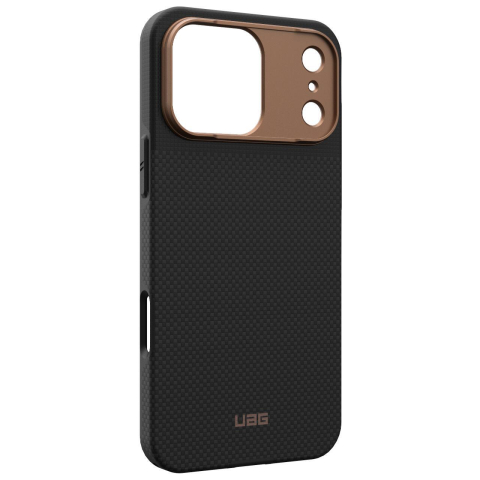 UAG Husa Fibr Armr Magsafe iPhone 17 Pro Kevlar Graphite/Bronze [3]