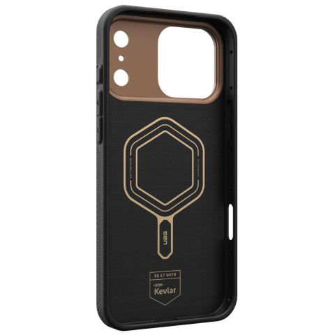 UAG Husa Fibr Armr Magsafe iPhone 17 Pro Kevlar Graphite/Bronze [4]