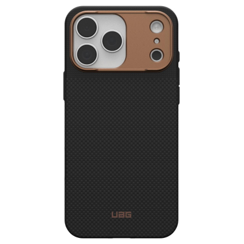 UAG Husa Fibr Armr Magsafe iPhone 17 Pro Kevlar Graphite/Bronze [14]