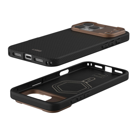 UAG Husa Fibr Armr Magsafe iPhone 17 Pro Max Kevlar Graphite/Bronze [2]