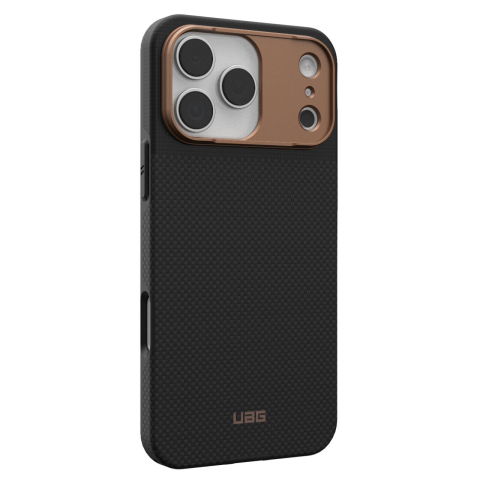 UAG Husa Fibr Armr Magsafe iPhone 17 Pro Max Kevlar Graphite/Bronze [6]