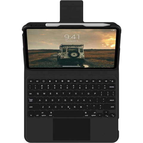 UAG Husa Keyboard Cover iPad 10.9 inch (10th generation) Black/Ash [3]