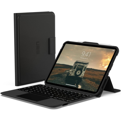 UAG Husa Keyboard Cover iPad 10.9 inch (10th generation) Black/Ash [7]