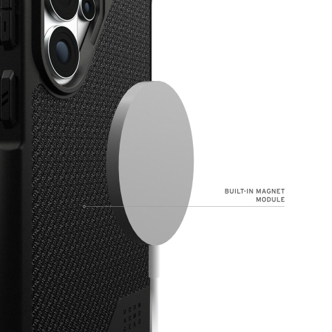 UAG Husa Metropolis LT Magnetic Samsung Galaxy S26 Ultra Kevlar Black [15]