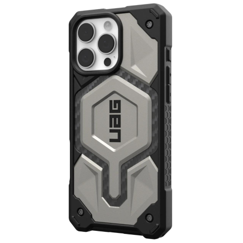 Laptop, Tablete & Telefoane - UAG Husa Monarch Pro iPhone 16 Pro Max Titanium