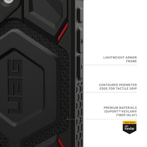 UAG Husa Monarch Pro iPhone 17 Kevlar Black [11]